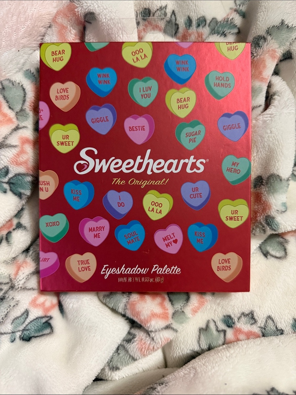 Sweethearts Eyeshadow Palette — Red Heart-Themed Colors